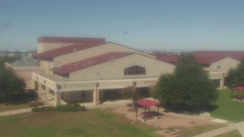 Weather camera view of Manor HS.