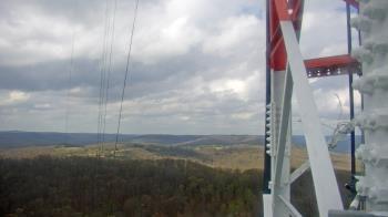 Weather camera view of Cartwright Mountain.