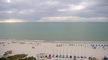 Weather camera view of The Charter Club of Marco Beach.
