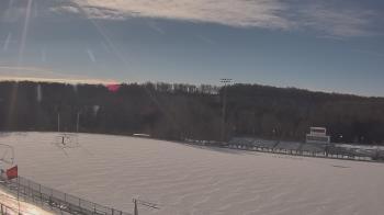 Weather camera view of North Pocono Middle School.