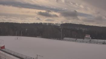 Weather camera view of North Pocono Middle School.