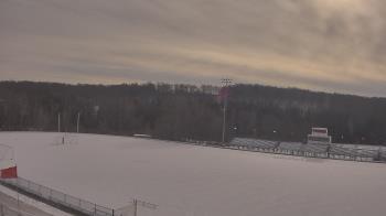 Weather camera view of North Pocono Middle School.
