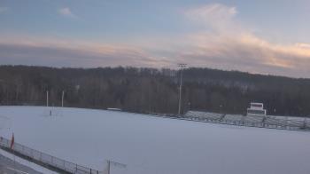 Weather camera view of North Pocono Middle School.
