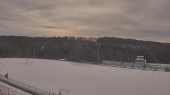 Weather camera view of North Pocono Middle School.
