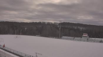Weather camera view of North Pocono Middle School.