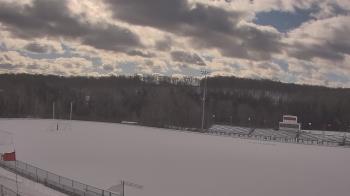 Weather camera view of North Pocono Middle School.