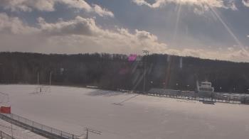 Weather camera view of North Pocono Middle School.