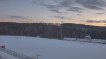 Weather camera view of North Pocono Middle School.