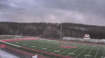 Weather camera view of North Pocono Middle School.