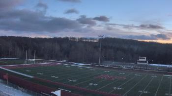 Weather camera view of North Pocono Middle School.