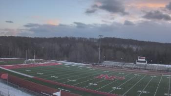 Weather camera view of North Pocono Middle School.