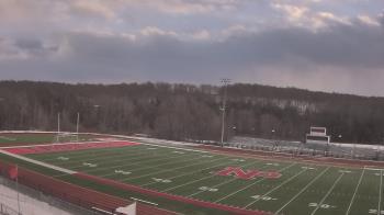 Weather camera view of North Pocono Middle School.