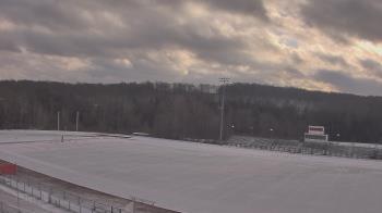 Weather camera view of North Pocono Middle School.