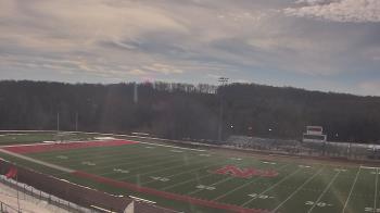Weather camera view of North Pocono Middle School.