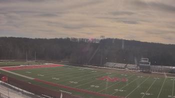 Weather camera view of North Pocono Middle School.