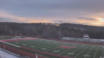 Weather camera view of North Pocono Middle School.