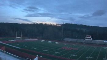 Weather camera view of North Pocono Middle School.