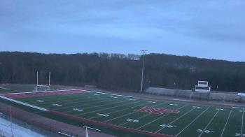 Weather camera view of North Pocono Middle School.