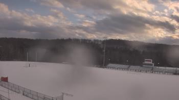 Weather camera view of North Pocono Middle School.