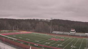 Weather camera view of North Pocono Middle School.