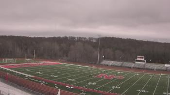 Weather camera view of North Pocono Middle School.