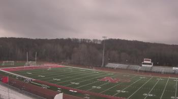 Weather camera view of North Pocono Middle School.