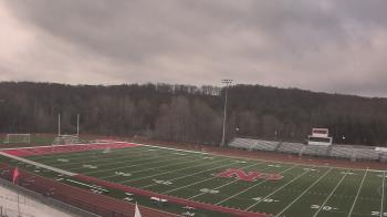 Weather camera view of North Pocono Middle School.
