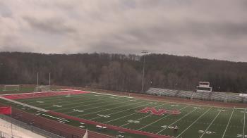 Weather camera view of North Pocono Middle School.