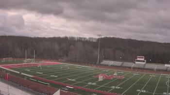 Weather camera view of North Pocono Middle School.