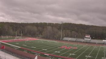 Weather camera view of North Pocono Middle School.