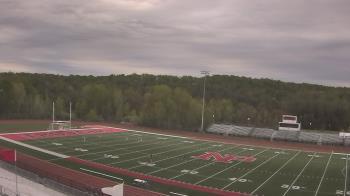 Weather camera view of North Pocono Middle School.
