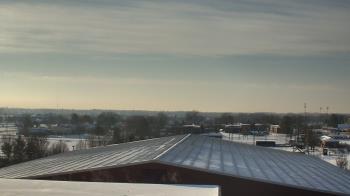 Weather camera view of Noblesville HS.