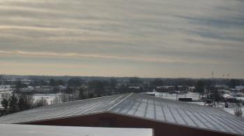 Weather camera view of Noblesville HS.