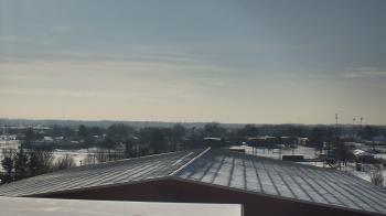 Weather camera view of Noblesville HS.