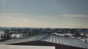 Weather camera view of Noblesville HS.