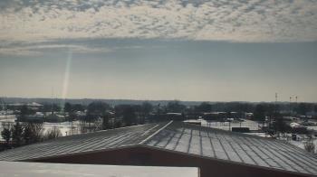 Weather camera view of Noblesville HS.
