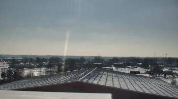 Weather camera view of Noblesville HS.