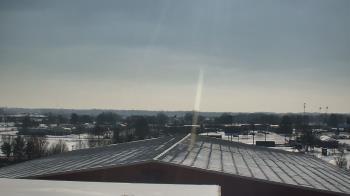 Weather camera view of Noblesville HS.