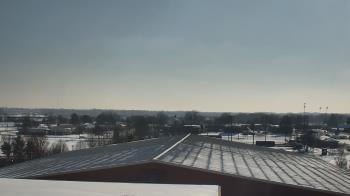 Weather camera view of Noblesville HS.