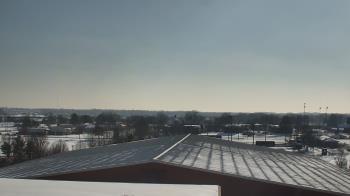 Weather camera view of Noblesville HS.