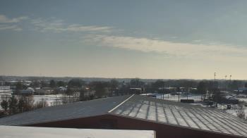 Weather camera view of Noblesville HS.