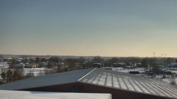 Weather camera view of Noblesville HS.