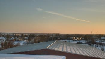 Weather camera view of Noblesville HS.