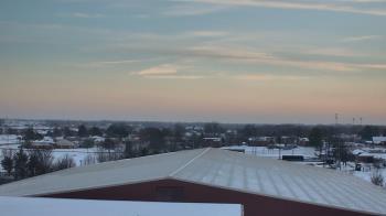 Weather camera view of Noblesville HS.