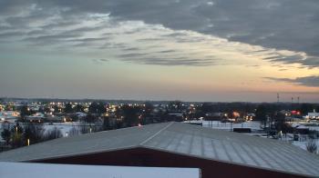 Weather camera view of Noblesville HS.