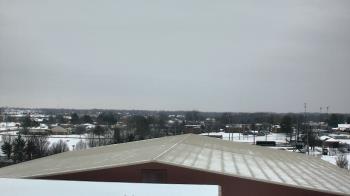 Weather camera view of Noblesville HS.