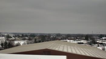 Weather camera view of Noblesville HS.