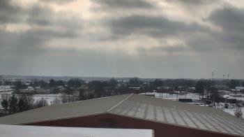 Weather camera view of Noblesville HS.