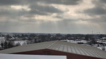 Weather camera view of Noblesville HS.