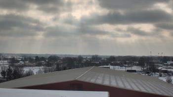 Weather camera view of Noblesville HS.